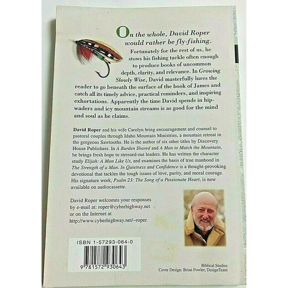 Growing Slowly Wise : Building a Faith That Works 2000 Book on Wisdom D. Roper - Picture 6 of 11